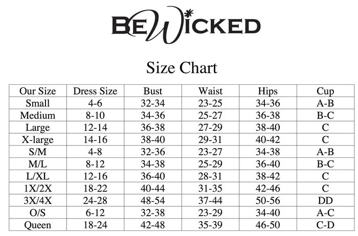Be Wicked - Craving For You - Bodystocking - Zwart - One Size | Be Wicked Bodystockings & Playsuits
