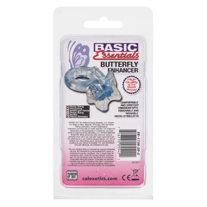 California Exotic Basic Essentials Butterfly Enhancer | Anal California Exotic Basic Essentials Butterfly Enhancer | Anal