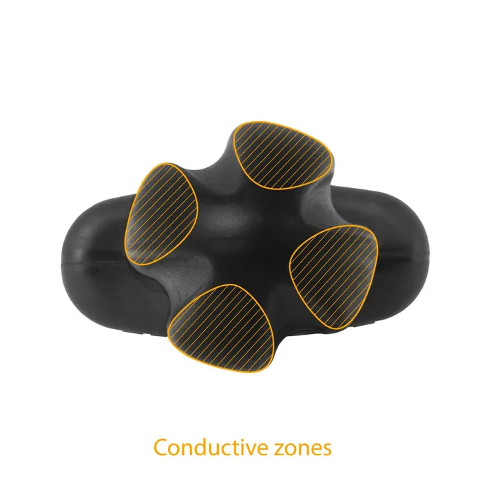 Electrastim Vibrators | ElectraStim - Electrosex - Tartarus Quadripolar Buttplug - Zwart