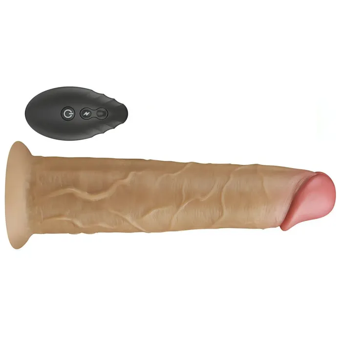 Female Sex Toys | Lovetoy Fallo Ultra Realistico con 10 modalità di vibrazione e rotazione - Realizzato in Silicone Medicale
