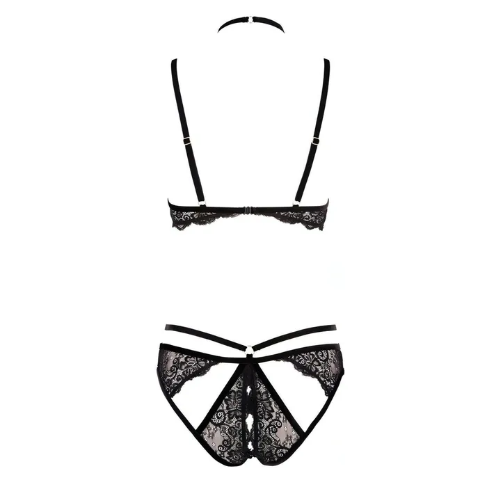 Vibrators | Abierta Fina Body sexy di cinghie di velluto, che conferiscono alle curve una cornice elegante, regolabili per un comfort ottimale. Il bust