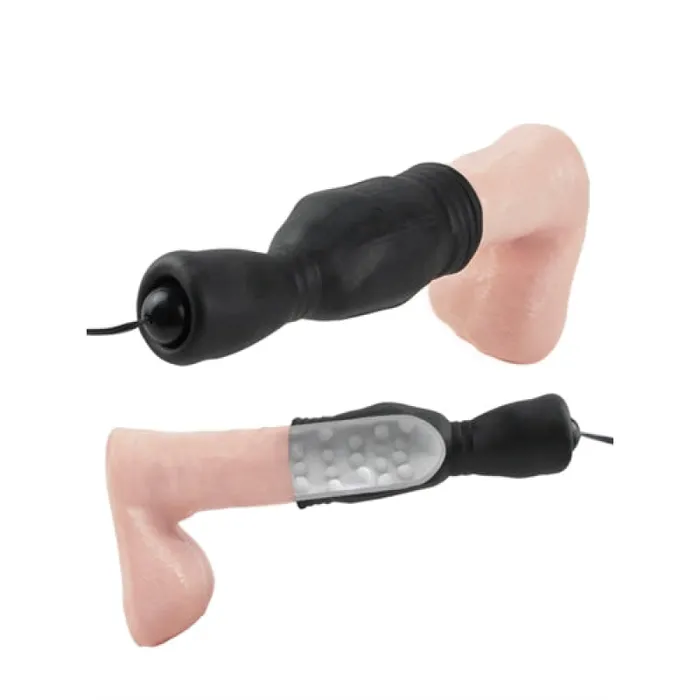 Couples | Fetish Fantasy Series Vibrating Head Teazer - Black - Pipedream Couples | Fetish Fantasy Series Vibrating Head Teazer - Black - Pipedream