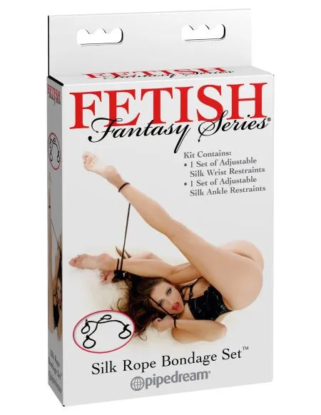 Couples | Pipedream Fetish Fantasy Silk Rope Bondage Set