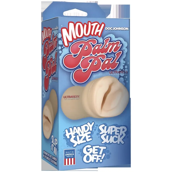 Doc Johnson Male Sex Toys | Palm Pal Natural Ultraskyn Masturbator - Mouth Doc Johnson Male Sex Toys | Palm Pal Natural Ultraskyn Masturbator - Mouth