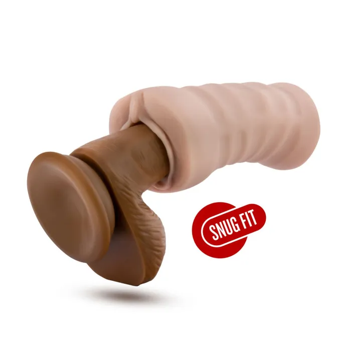 Enlust - Destini - Vibrating Stroker - Beige | Blush Male Sex Toys