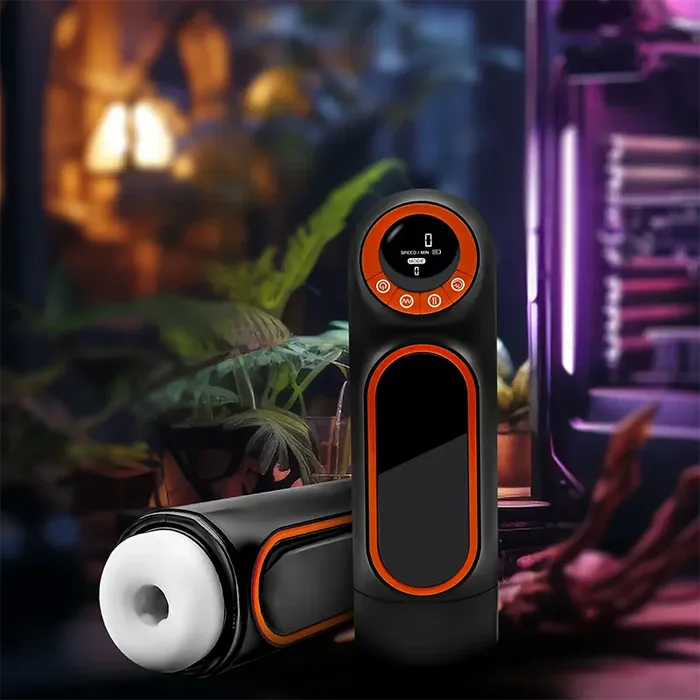 Lovetoyshub Male Sex Toys | Hands-free Thrusting Sucking Vibrating Male Stroker with Suction Cup