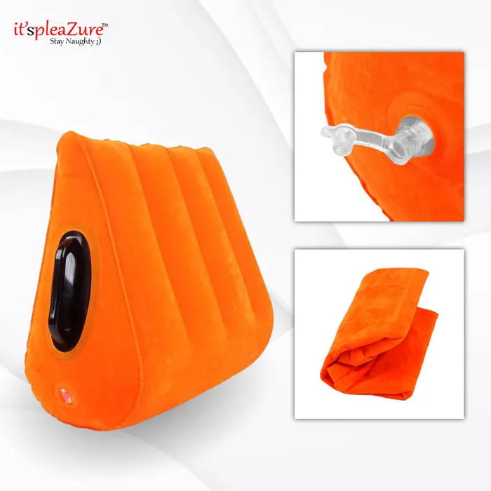 Male Sex Toys | ItspleaZure Sex Position Inflatable Wedge - ItspleaZure