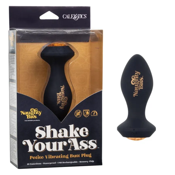 Naughty Bits Shake Your Ass Petite Vibrating Butt Plug | CalExotics Anal Naughty Bits Shake Your Ass Petite Vibrating Butt Plug | CalExotics Anal
