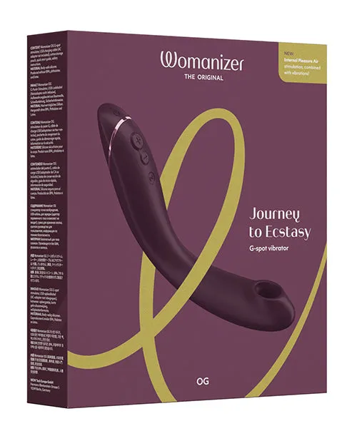 Womanizer Vibrators | Womanizer Og Long-handle - Aubergine