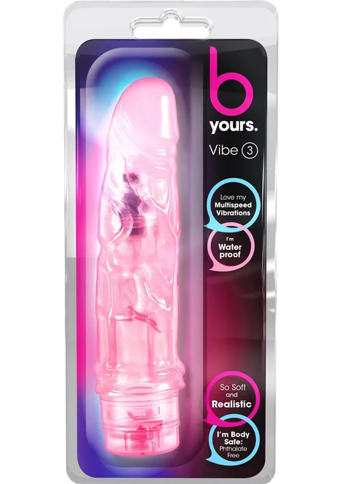 B Yours Vibe 3 Vibrating Dildo B Yours Vibrators
