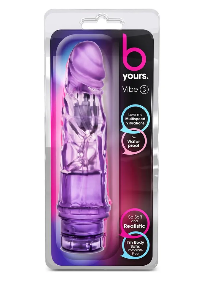 B Yours Vibe 3 Vibrating Dildo B Yours Vibrators
