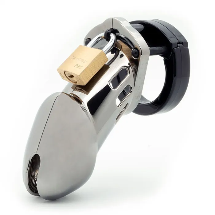 CBX Male Sex Toys CB6000 Chastity Cock Cage Kit Chrome 325 Inch Cock Cage Kit CBX Male Sex Toys CB6000 Chastity Cock Cage Kit Chrome 325 Inch Cock Cage Kit