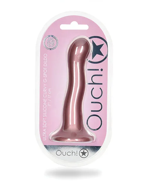 Dildos Shots America LLC Shots Ouch 7 Curvy Gspot Dildo