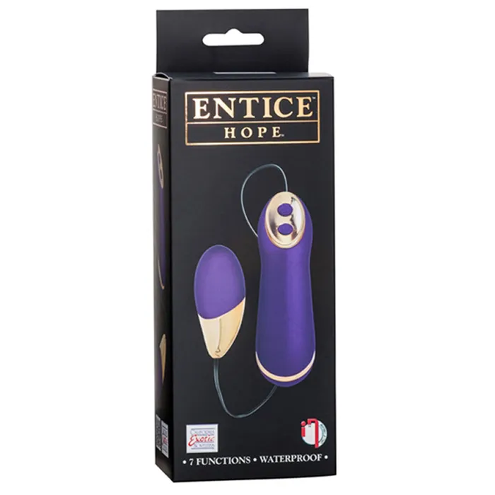 Entice Vibrators California Exotic Entice Hope Purple