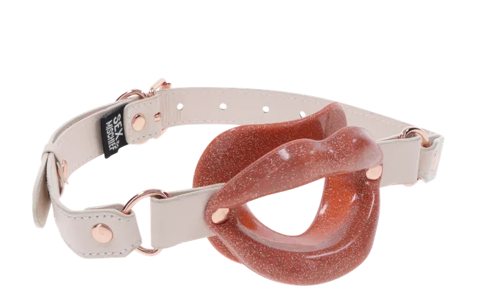 Sportsheets Female Sex Toys Peaches n Creame Silicone Lips Gag