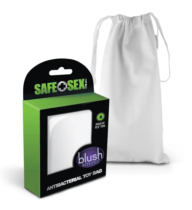 Blush Novelties Male Sex Toys Safe Sex Antibacterial Toy Bag Medium Each