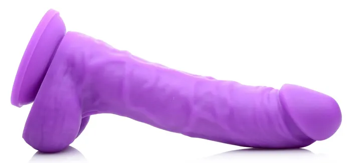 LOLLICOCK Female Sex Toys LolliCock 7 With Balls Silicone Grape