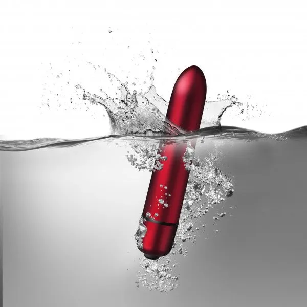 RocksOff Truly Yours RO90mm Scarlet Velvet Bullet Vibe RocksOff Vibrators RocksOff Truly Yours RO90mm Scarlet Velvet Bullet Vibe RocksOff Vibrators