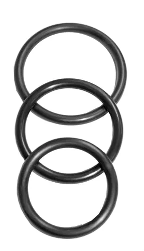 Sex and Mischief Nitrile Cock Rings 3 Pack Sportsheets Male Sex Toys