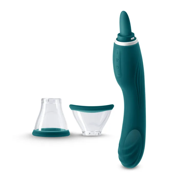 Vibrators Inya Triple Delight Dark Teal nsnovelties