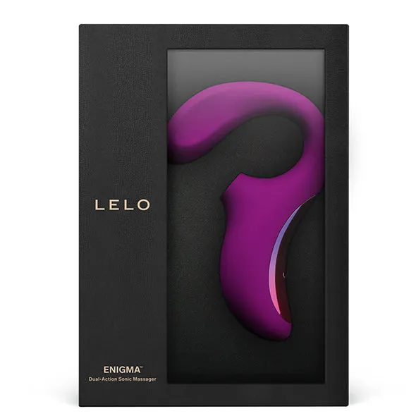 Vibrators Lelo Lelo Enigma Dual Massager Deep Rose Vibrators Lelo Lelo Enigma Dual Massager Deep Rose