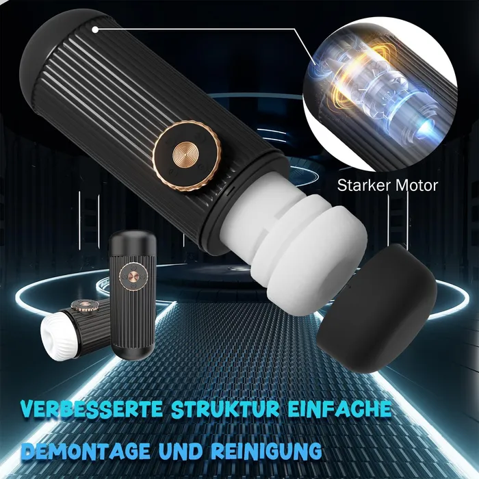 Vibrators xeoxhoneyde Masturbieren fr Mnner mit Vibration und Saugmodi