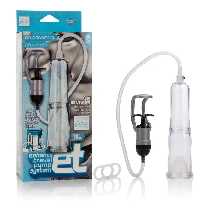 CalExotics Male Sex Toys Enhance Travel Pump System