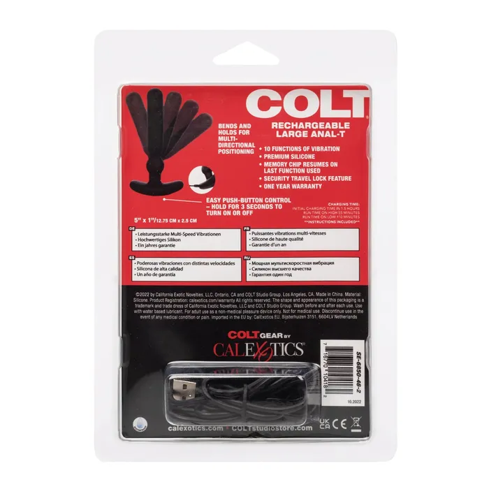 Male Sex Toys Colt Colt Rechargeable AnalT Large