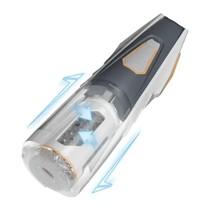 Male Sex Toys NyoKii Pre Order AVENGER 11 Modes Thrusting Rotating Auto Masturbator with Ultra Realistic Vagina