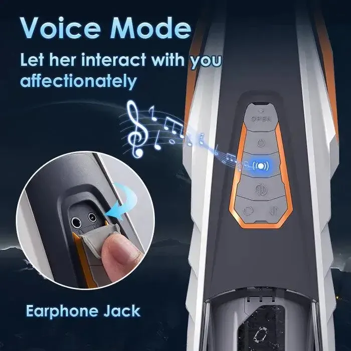 Male Sex Toys NyoKii Pre Order AVENGER 11 Modes Thrusting Rotating Auto Masturbator with Ultra Realistic Vagina