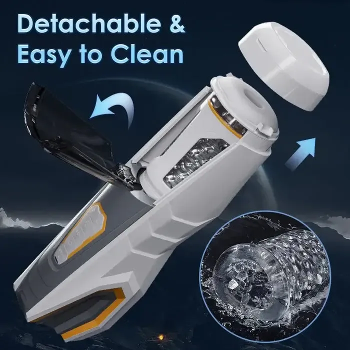 Male Sex Toys NyoKii Pre Order AVENGER 11 Modes Thrusting Rotating Auto Masturbator with Ultra Realistic Vagina