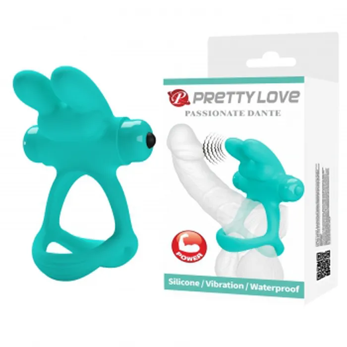 Male Sex Toys Pretty Love Passionate Dante Penis Ring Turquoise Male Sex Toys Pretty Love Passionate Dante Penis Ring Turquoise
