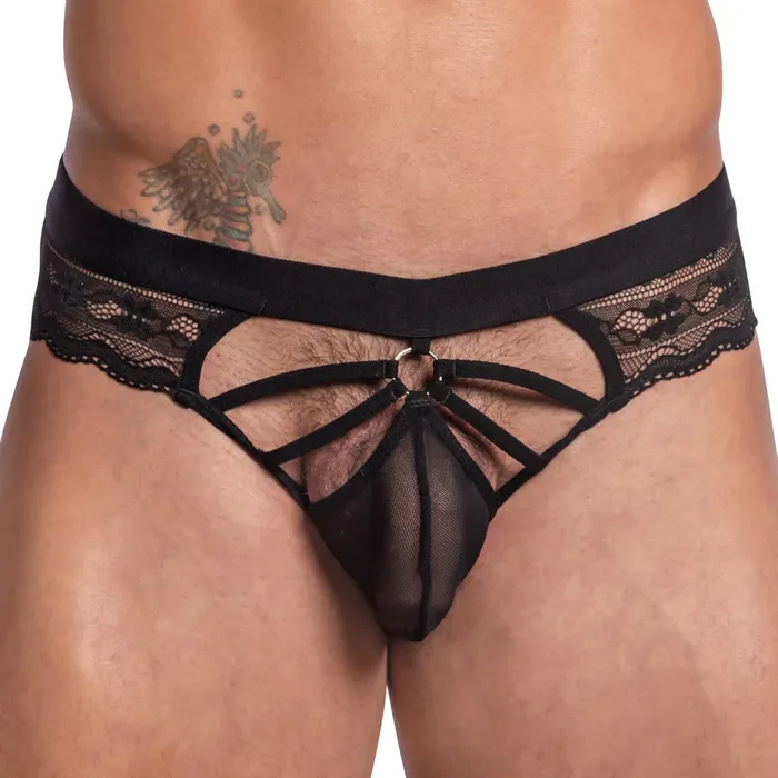 Male Sex Toys Secret Male Secret Male Steel Ring Sheer Bikini