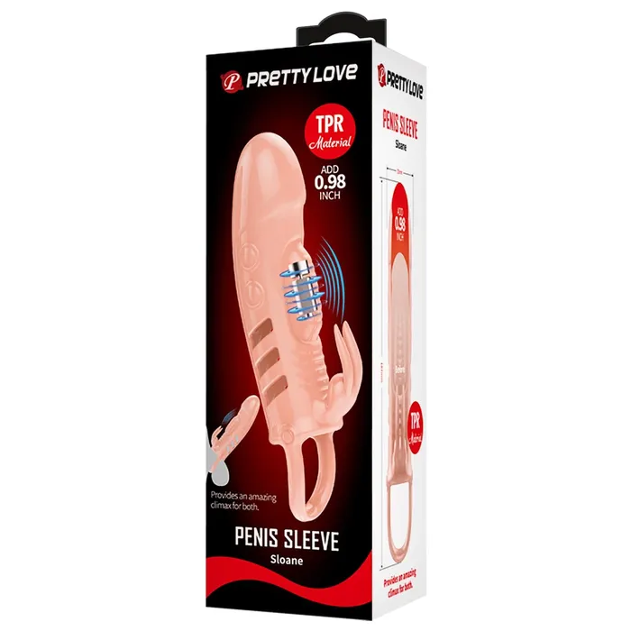 Pretty Love Male Sex Toys Pretty Love Penis Sleeve Sloane Flesh