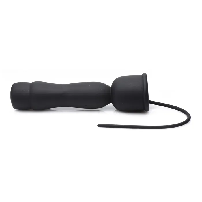 XR Brands Trinity Vibes Male Sex Toys 16x Penis Head Teaser With Urethral Sound Black