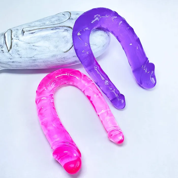 Eccentric Playroom Essentials Dildos Double Penetration Jelly Dildo