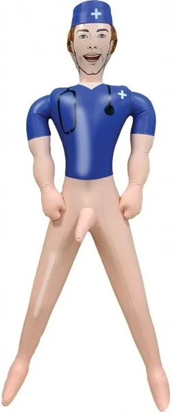 Hott Products Unlimited Dr Dick Inflatable Doll Male Sex Toys