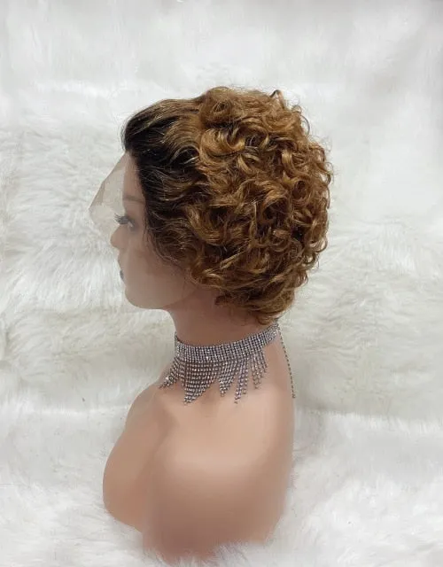Javaughn69ways Couples Short Curly lace frontal bouncy curly human hair Javaughn69ways Couples Short Curly lace frontal bouncy curly human hair